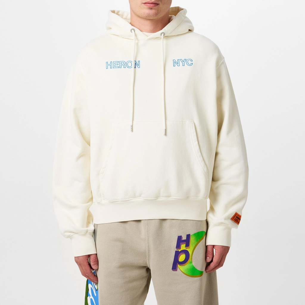 Heron Preston Offroad Hoodie - White/L Blue